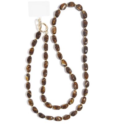 Telefoonkoord crossbody | bruin